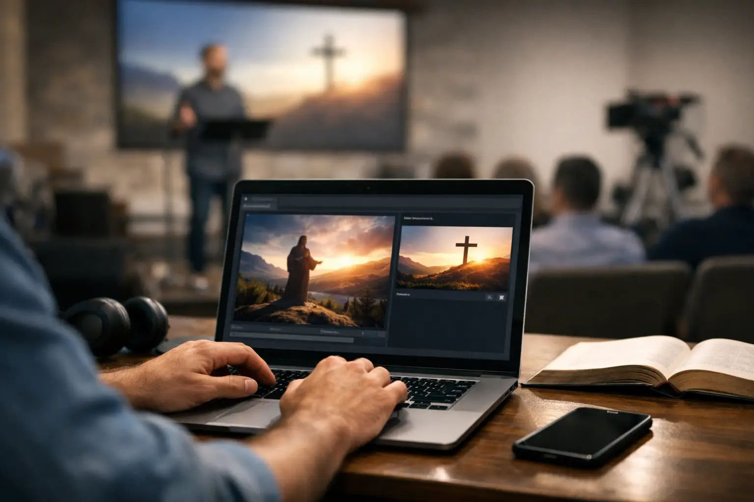 Create Sermon Slides With AI That Serve the Room